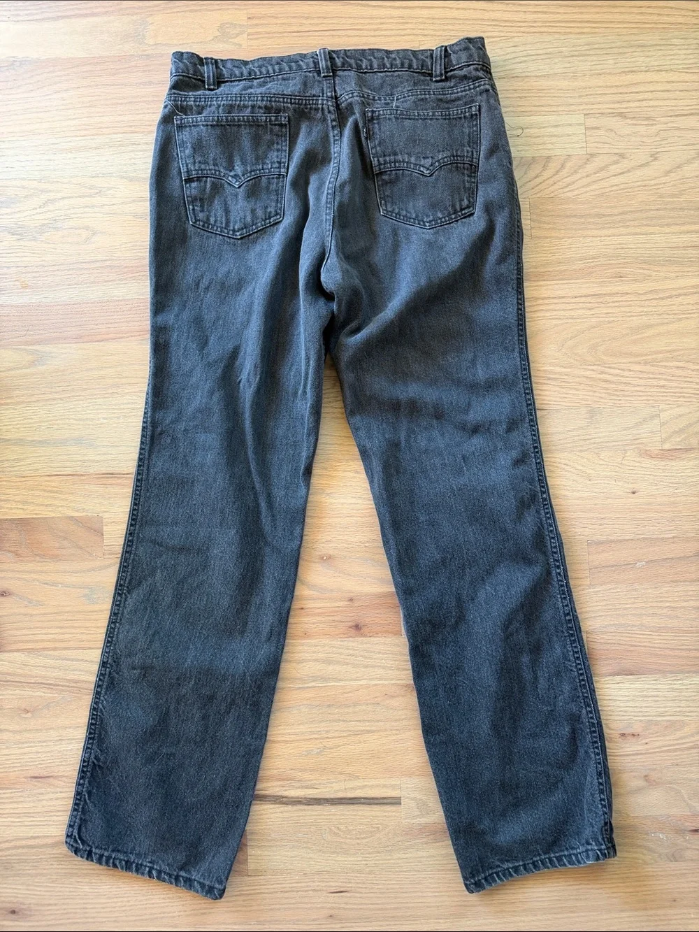 Levi’s 569 Loose Straight Black Jeans Men’s 36x32 100% Cotton
